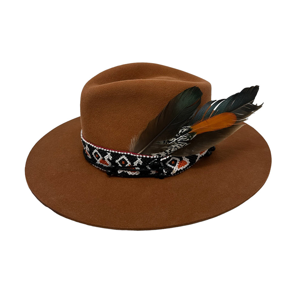 Dallas Hats MAVERICK 1 Dark Brown Men's Cowboy Hat - brown